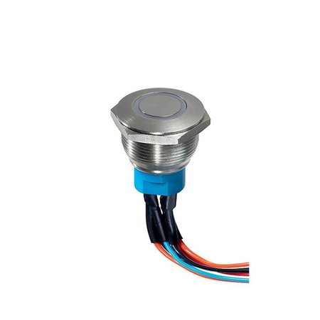 APEM INC Pushbutton Switch, Spst, Off-(On), Momentary, 2A, 48Vdc, Screw Terminal, Panel Mount AV031003C900